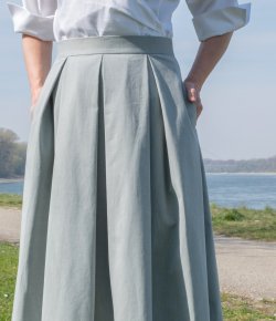 Cordoba Midi Skirt Made of Exclusive Cotton