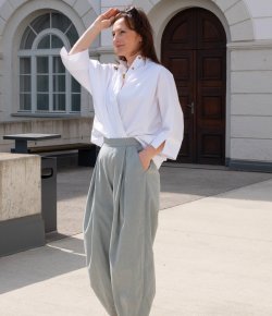 Miami Balloon Pants Made of Exclusive Cotton
