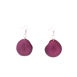 Aretes Simple Magenta