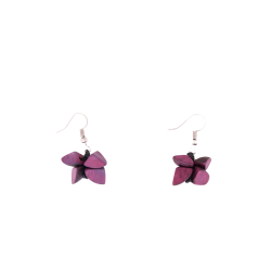 Aretes Mariposas Magenta