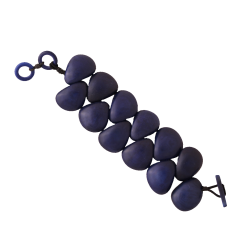 Pulsera Media Tagua AzulRey